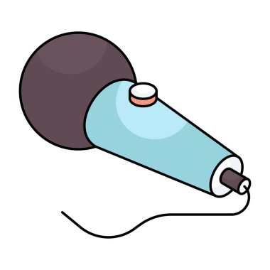 Mike 'ın renkli tasarım simgesi