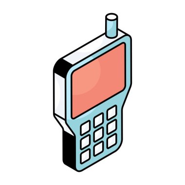 Telsizin yaratıcı tasarım simgesi