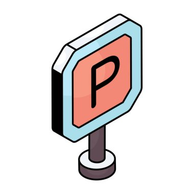 Park panosunun mükemmel tasarım simgesi