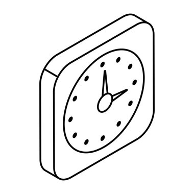 Saatin mükemmel tasarım simgesi