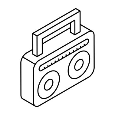 Radyonun modaya uygun tasarım simgesi