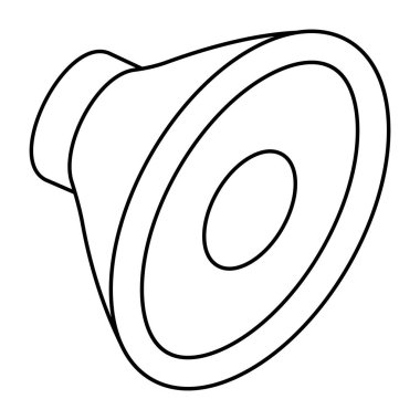 Hoparlörün bir simge tasarımı 