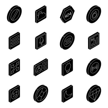 Bu ui simgeleri kullanıcı için görsel etkileşimleri kolaylaştırmak için çok iyi tasarlanmıştır. Katı stil simgeleri bu seti daha sofistike yapar. Eğer UI simgeleri arıyorsanız, bu paketi alın!