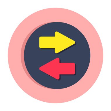 Yön okunun modern biçim simgesi