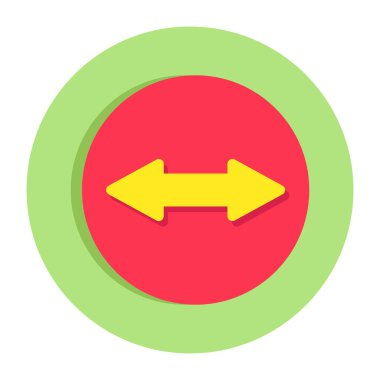 Yön okunun modern biçim simgesi