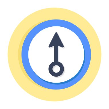 Yön okunun modern biçim simgesi