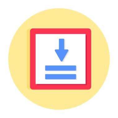 Yön okunun modern biçim simgesi