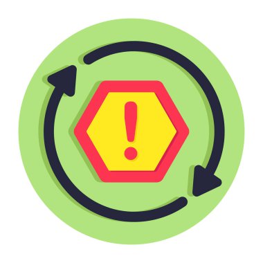 Beyaz arkaplanda izole edilmiş bir hata simgesi tasarımı 