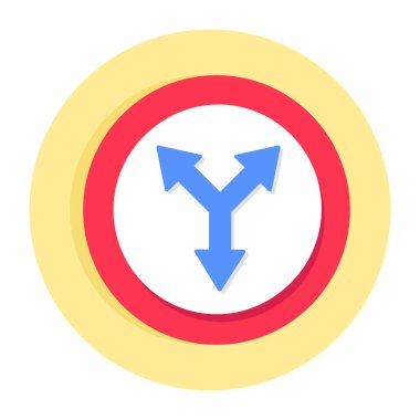 Yön okunun modern biçim simgesi