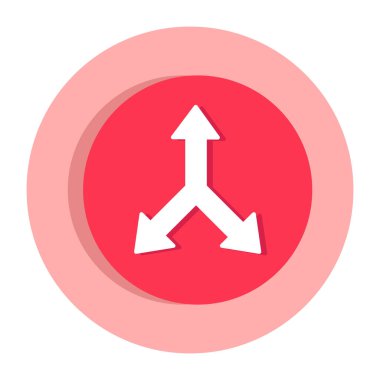 Yön okunun modern biçim simgesi