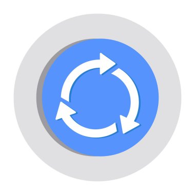 Yön okunun modern biçim simgesi