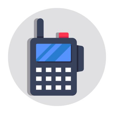 Telsizin yaratıcı tasarım simgesi 