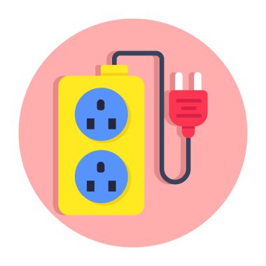 Uzatma kablosunun mükemmel tasarım simgesi