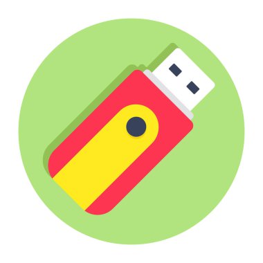 USB 'nin modaya uygun tasarım simgesi