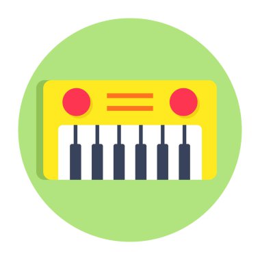 Piyanonun yaratıcı tasarım simgesi