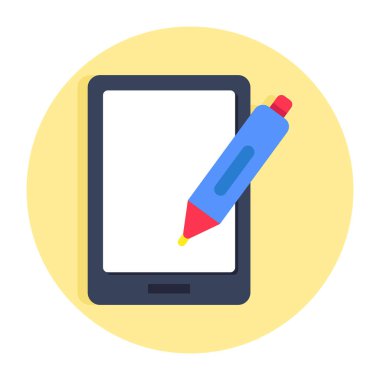 Grafik tabletinin mükemmel tasarım simgesi 