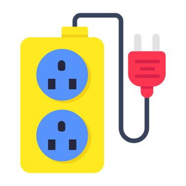 Uzatma kablosunun mükemmel tasarım simgesi