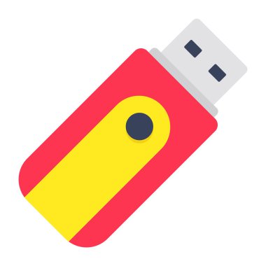USB 'nin modaya uygun tasarım simgesi