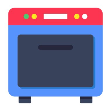 Yemek pişirme aralığının mükemmel tasarım simgesi 