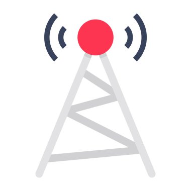 Ağ kulesinin modaya uygun tasarım simgesi