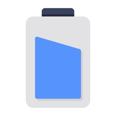 Mobil pilin yaratıcı tasarım simgesi 