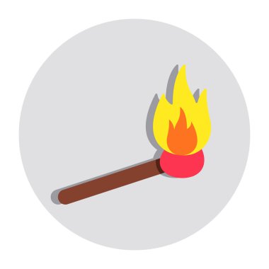 Trendy design icon of matchstick 