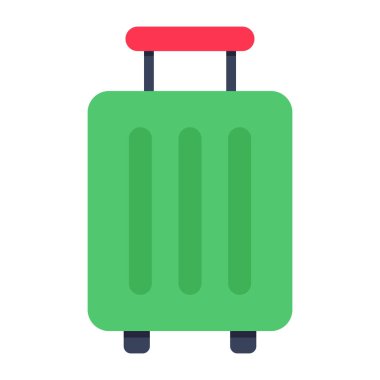 Vector design of trolley bag