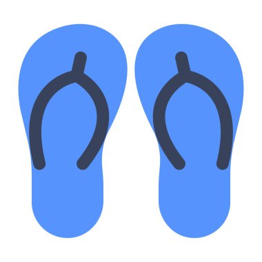 An icon design of flip flop