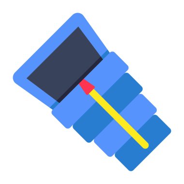 Uyku tulumunun son moda vektör tasarımı