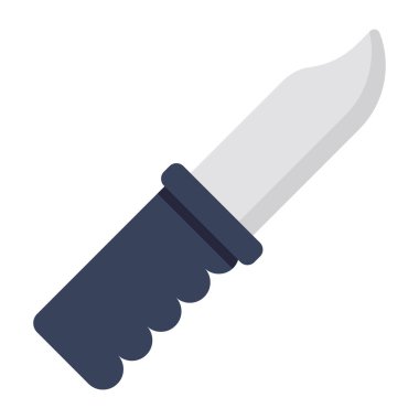 Modern design icon of knife 