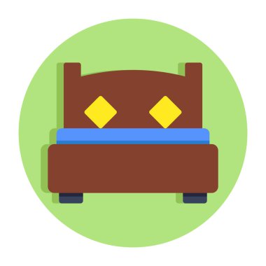 Premium download icon of bed