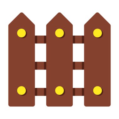 An icon design of fence