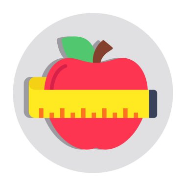 Elmanın güzel bir tasarım simgesi