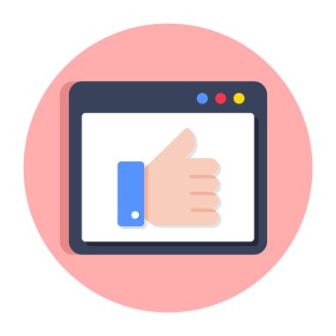 Çevrimiçi alışverişin eşsiz tasarım simgesi