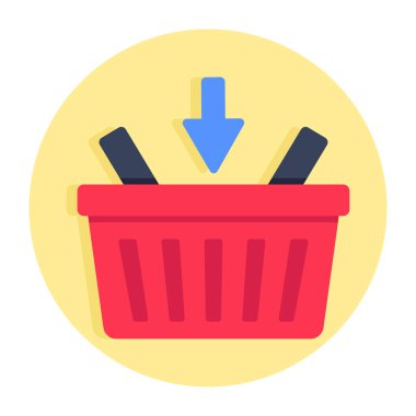 Sepete eklenecek yaratıcı bir tasarım simgesi