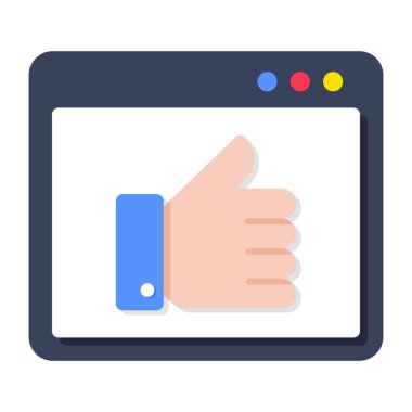 Çevrimiçi alışverişin eşsiz tasarım simgesi