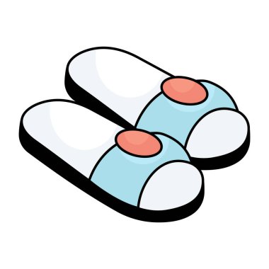 Renkli bir ayakkabı tasarımı simgesi