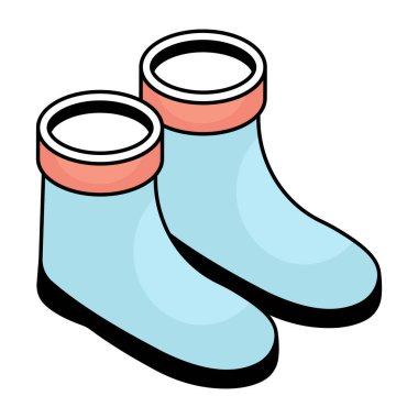 Renkli bir ayakkabı tasarımı simgesi