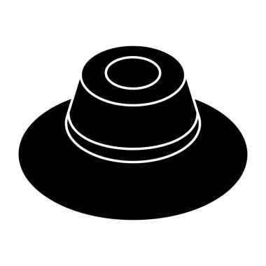 Raffia şapkasının moda tasarım ikonu