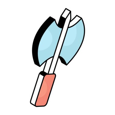 Savaş baltasının simge tasarımı