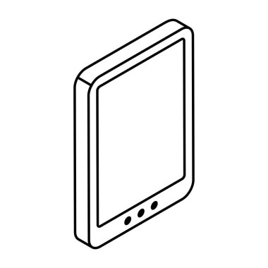 Akıllı telefonun modern teknoloji simgesi