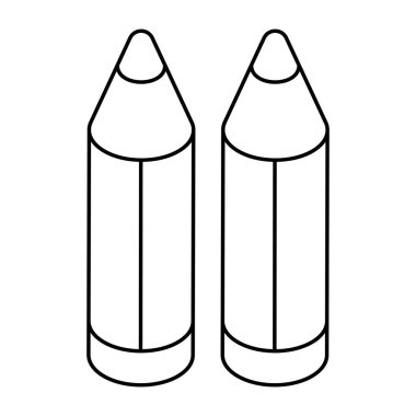 Kalemin yaratıcı tasarım simgesi