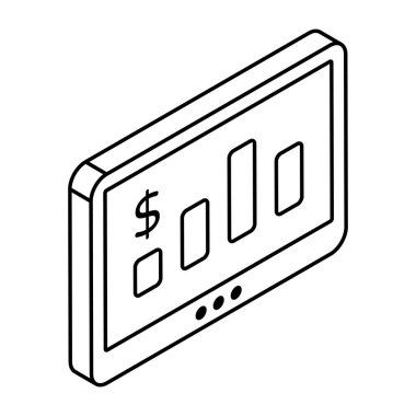 Çevrimiçi grafiğin moda tasarım simgesi