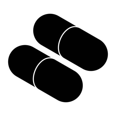 Kapsüllerin düzenlenebilir tasarım simgesi 