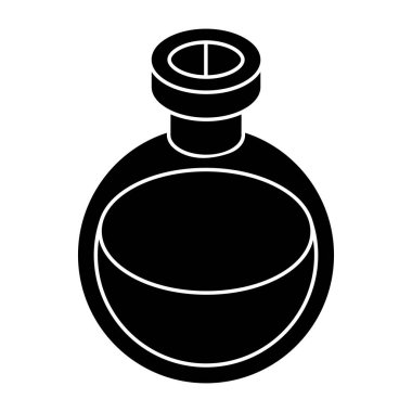 Kimyasal şişenin düzenlenebilir tasarım simgesi