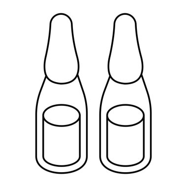 Modern design icon of ampoule 