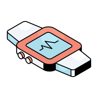 Akıllı seğirmenin renkli tasarım simgesi