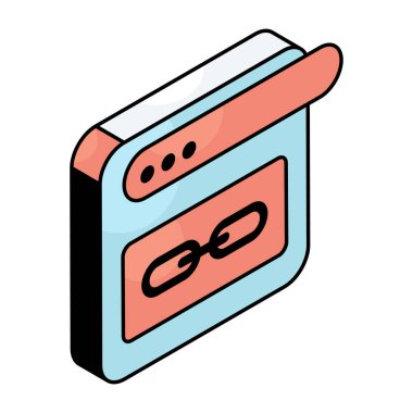 Ağ bağlantısının bir simge tasarımı