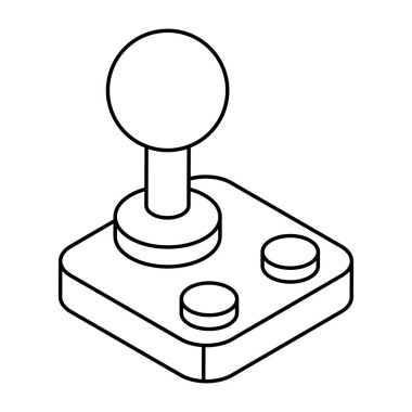 Oyun denetleyicisinin bir simge tasarımı simgesi 