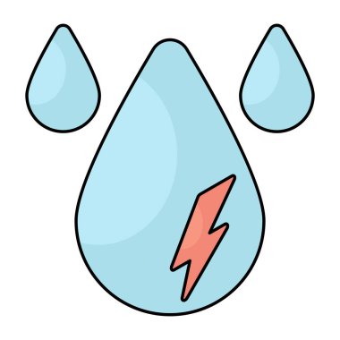 Su gücünün modern tasarım simgesi